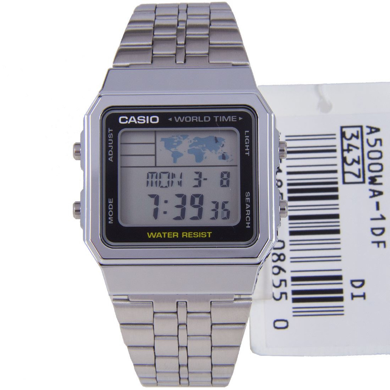 Khám phá đồng hồ Casio A500WA-1DF