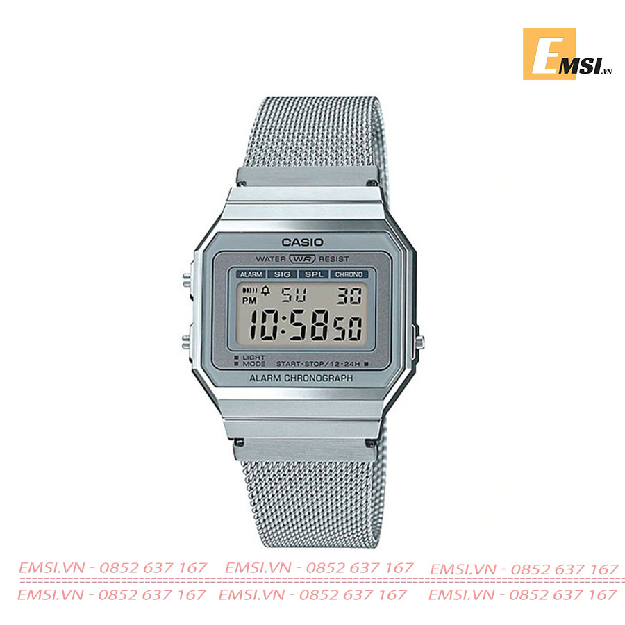 Khám phá đồng hồ Casio A700WM-7ADF