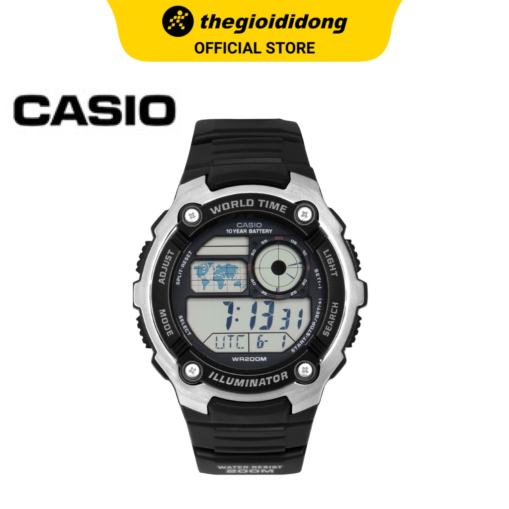 Khám phá đồng hồ Casio AE-2100W-1AVDF