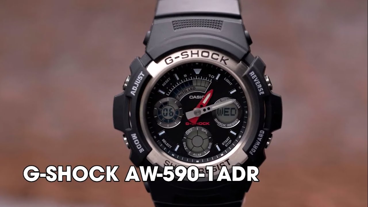 Khám phá đồng hồ Casio AW-590-1ADR