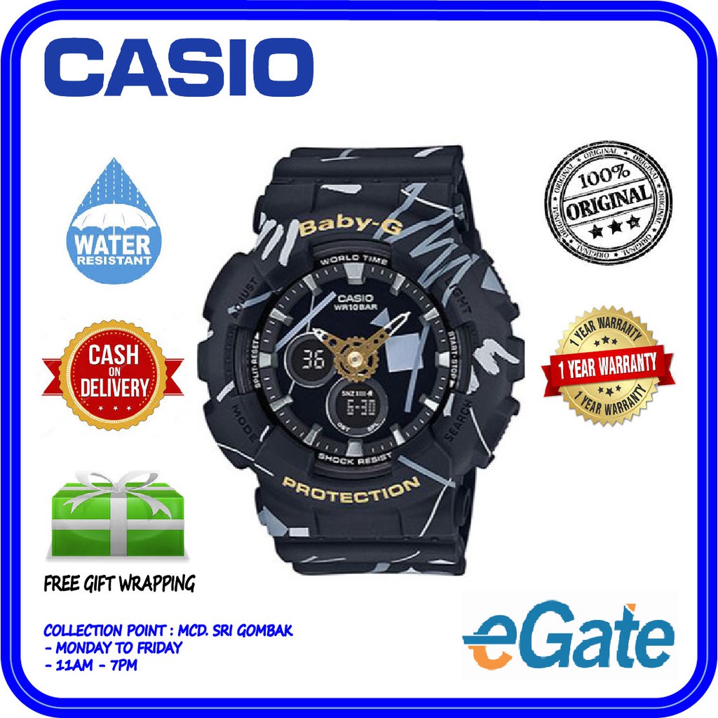 Khám phá đồng hồ Casio BA-120SC-1ADR