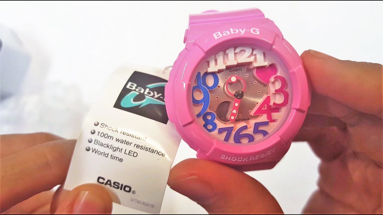 Khám phá đồng hồ Casio BGA-131-4B3DR