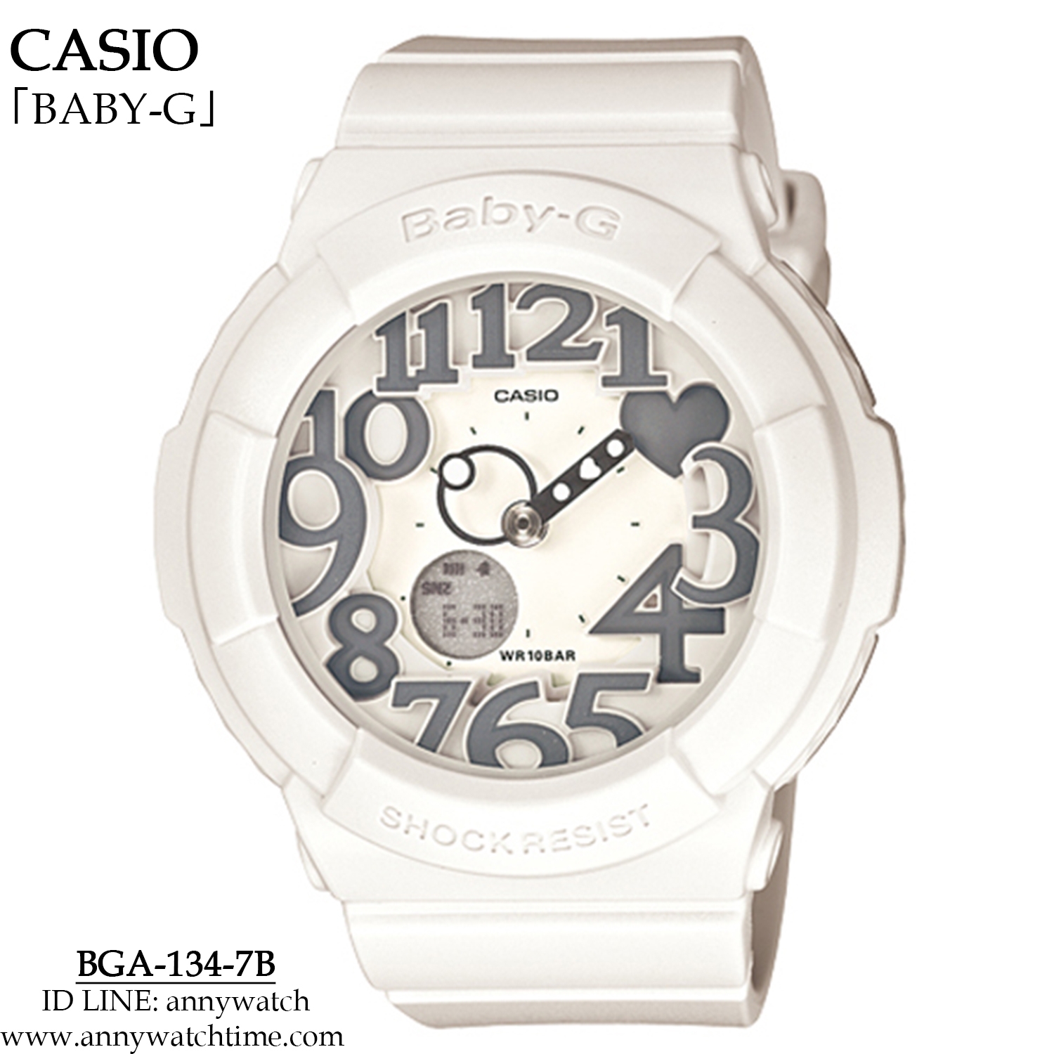 Khám phá đồng hồ Casio BGA-134-7BHDR