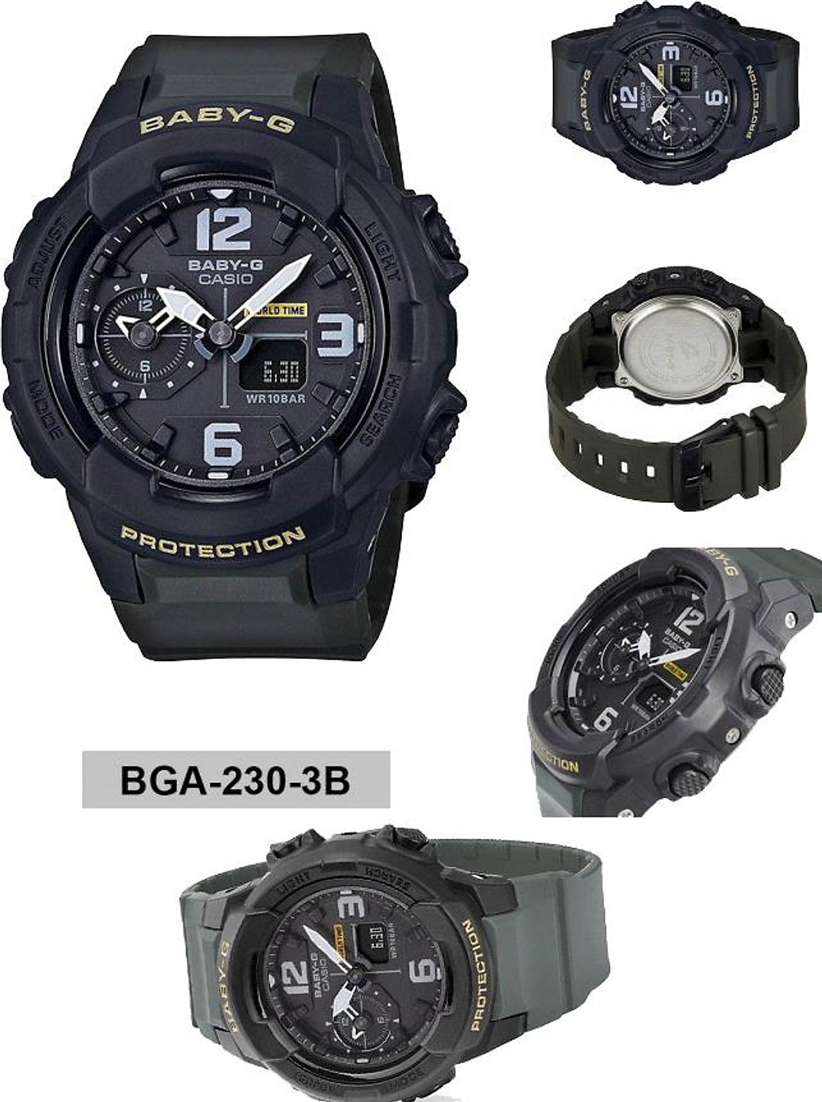 Khám phá đồng hồ Casio BGA-230-3BDR