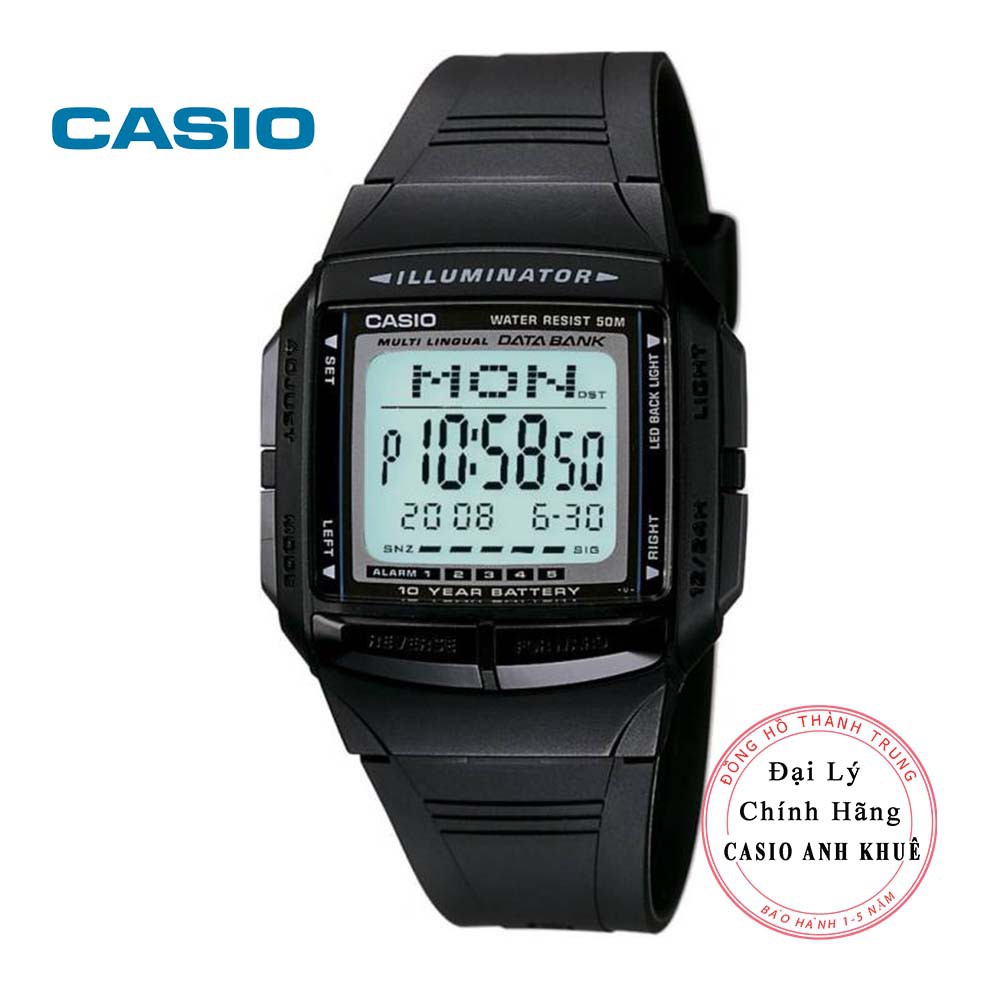 Khám phá đồng hồ Casio DB-36-1AVDF