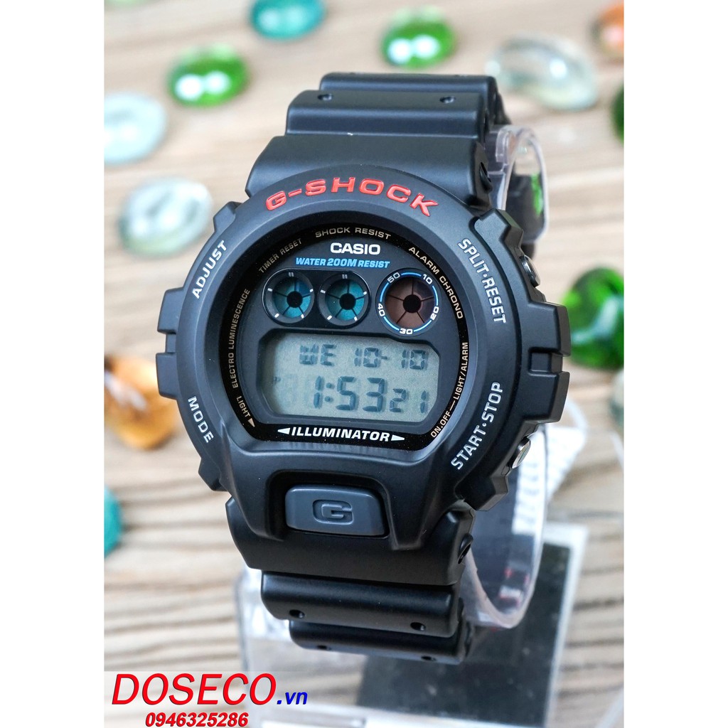 Khám phá đồng hồ Casio DW-6900-1VDR
