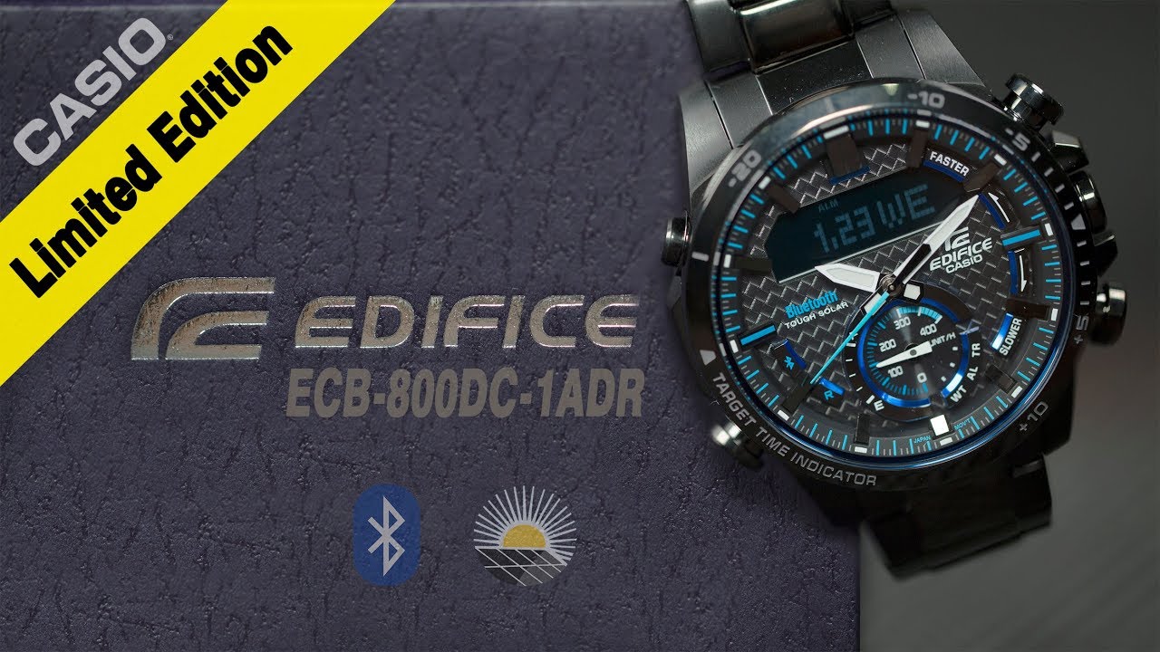 Khám phá đồng hồ Casio ECB-800DC-1ADR