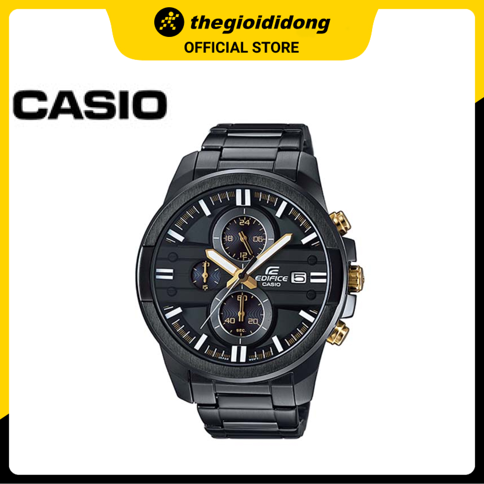 Khám phá đồng hồ Casio EFR-543BK-1A9VUDF