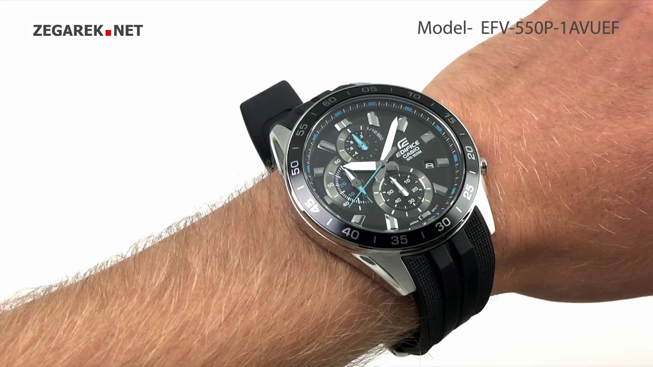 Khám phá đồng hồ Casio EFV-550P-1AVUDF