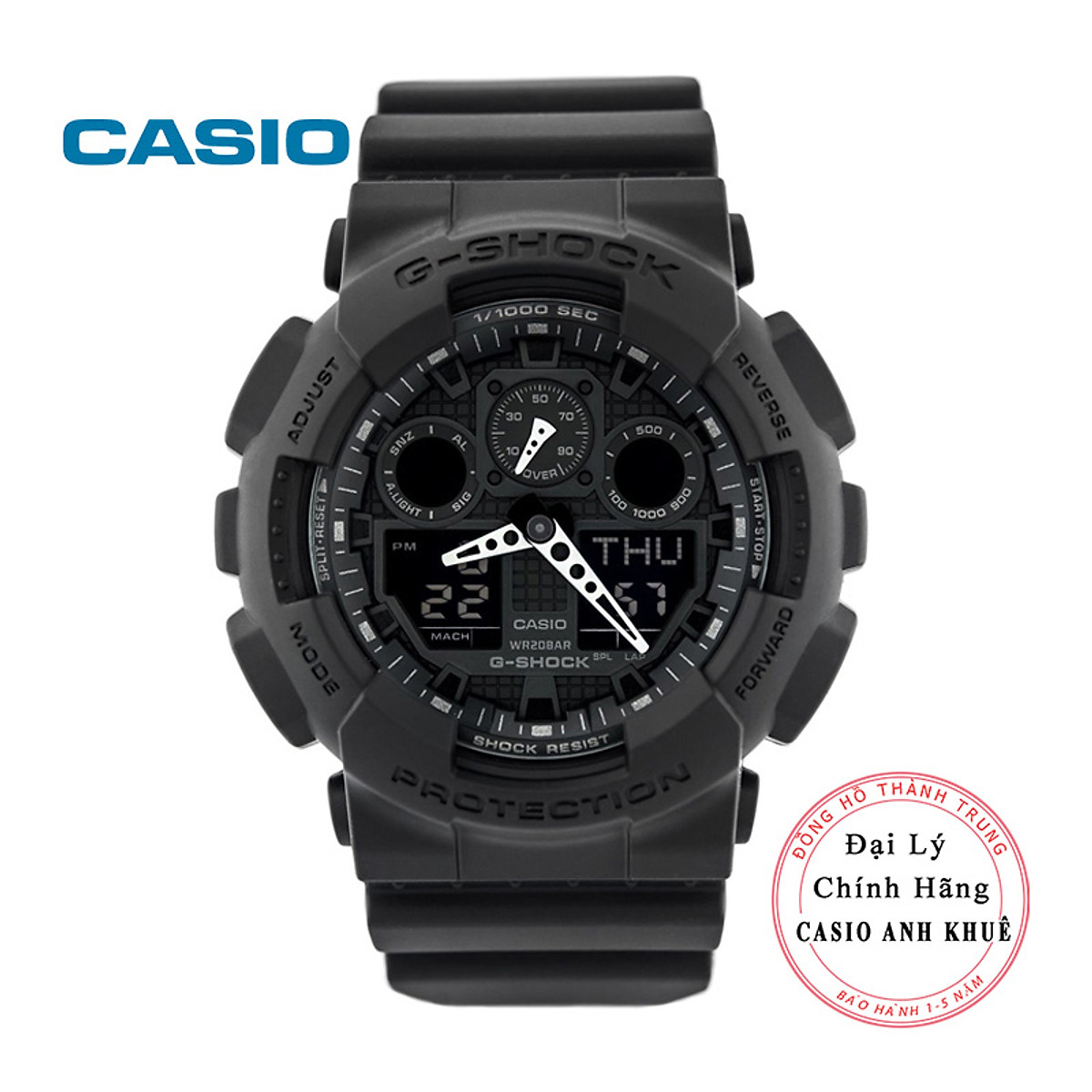 Khám phá đồng hồ Casio GA-100-1A1DR