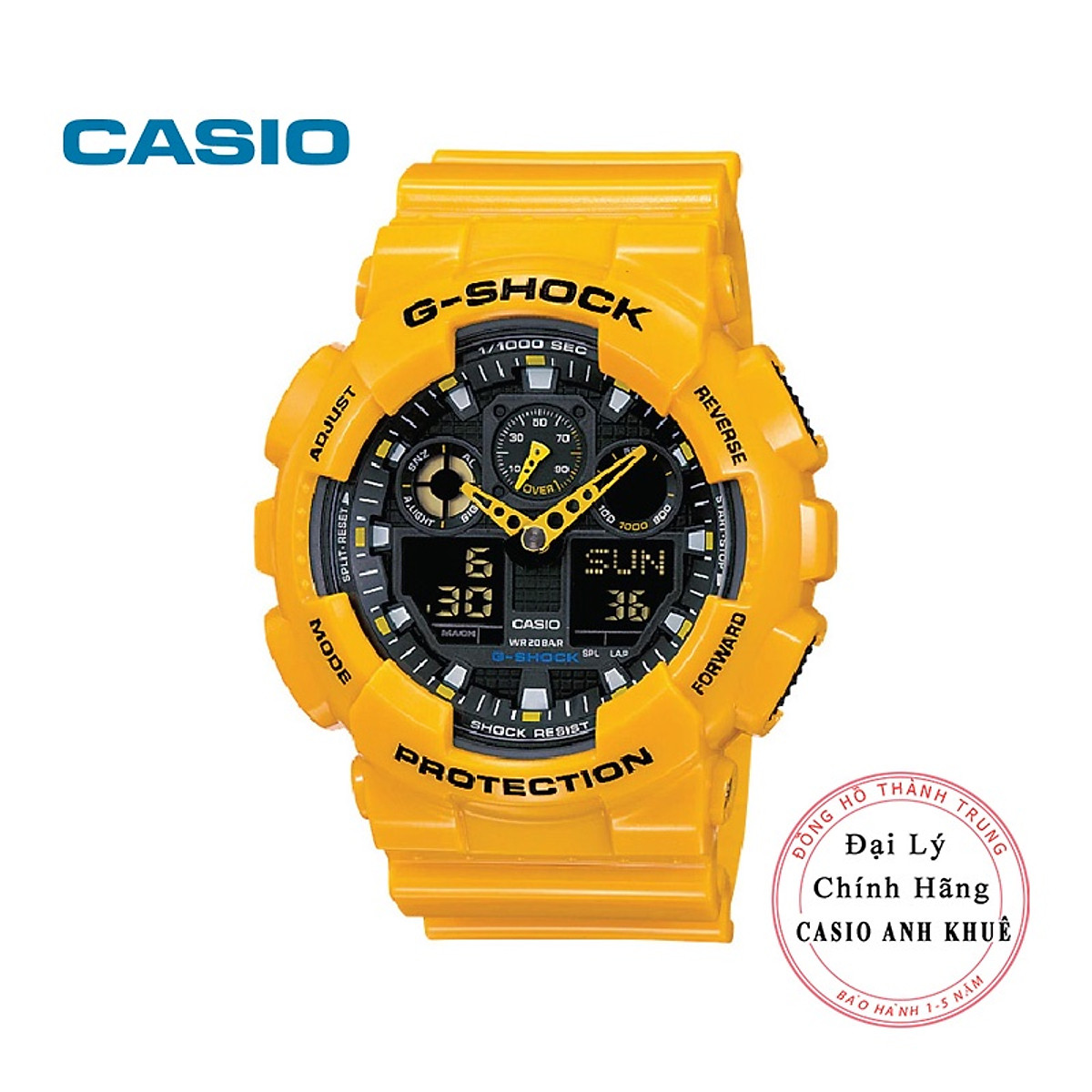 Khám phá đồng hồ Casio GA-100A-9ADR