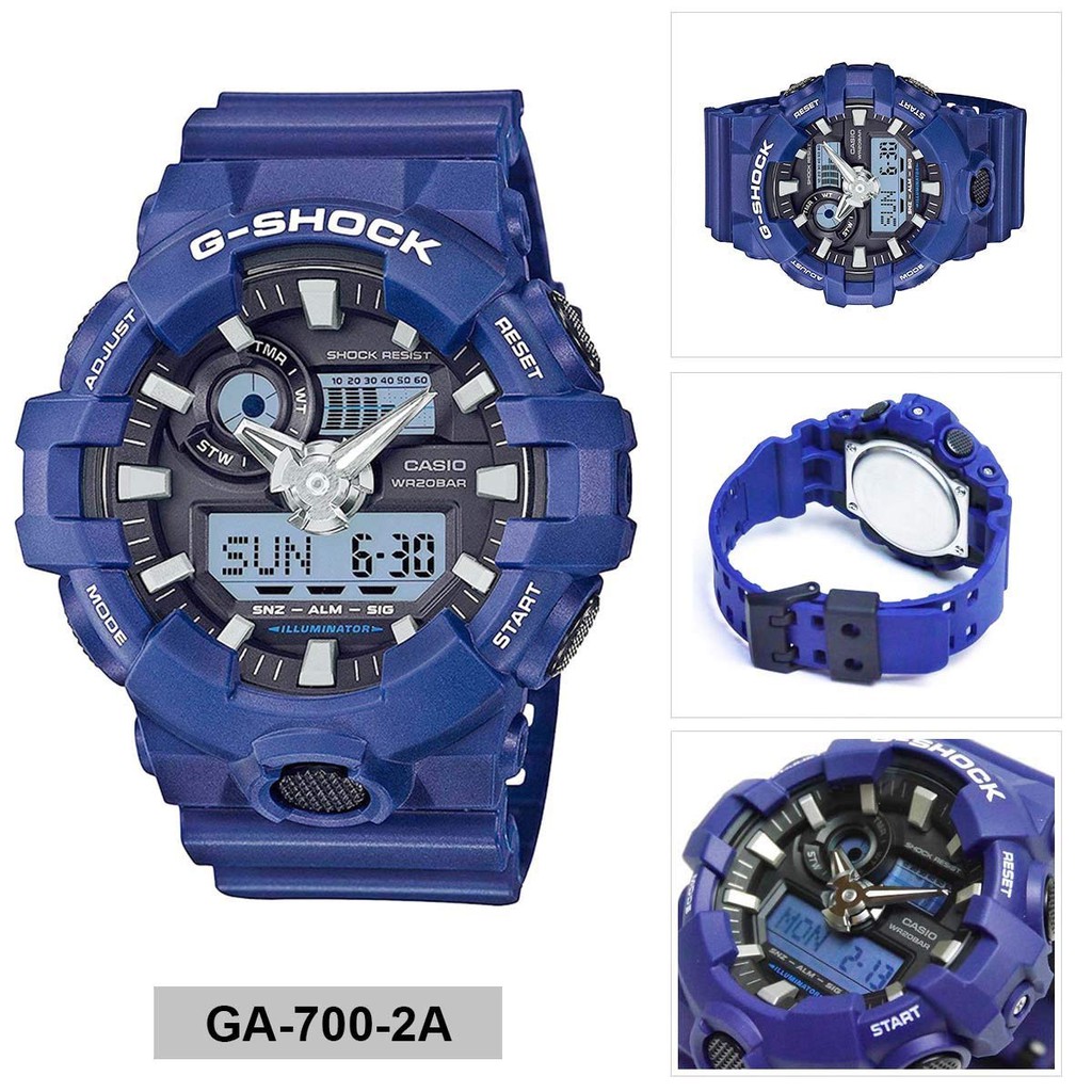 Khám phá đồng hồ Casio GA-700-2ADR