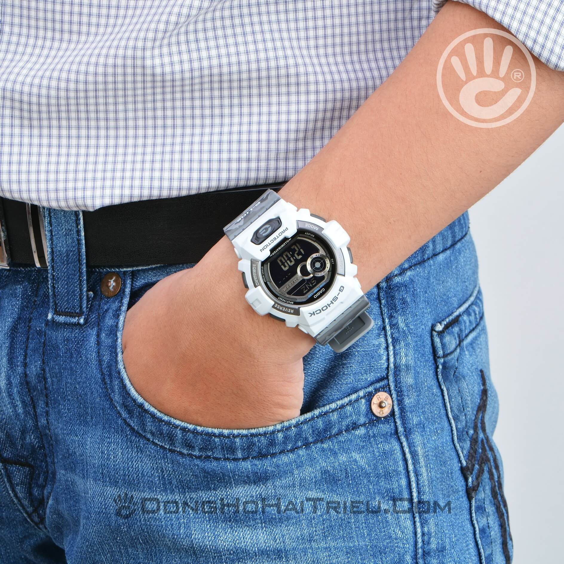Khám phá đồng hồ Casio GLS-8900CM-8DR
