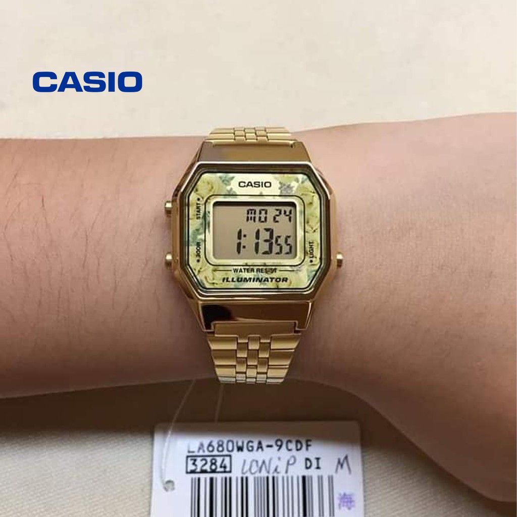 Khám phá đồng hồ Casio LA680WGA-9CDF