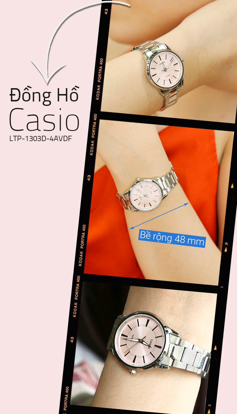 Khám phá đồng hồ Casio LTP-1303D-4AVDF