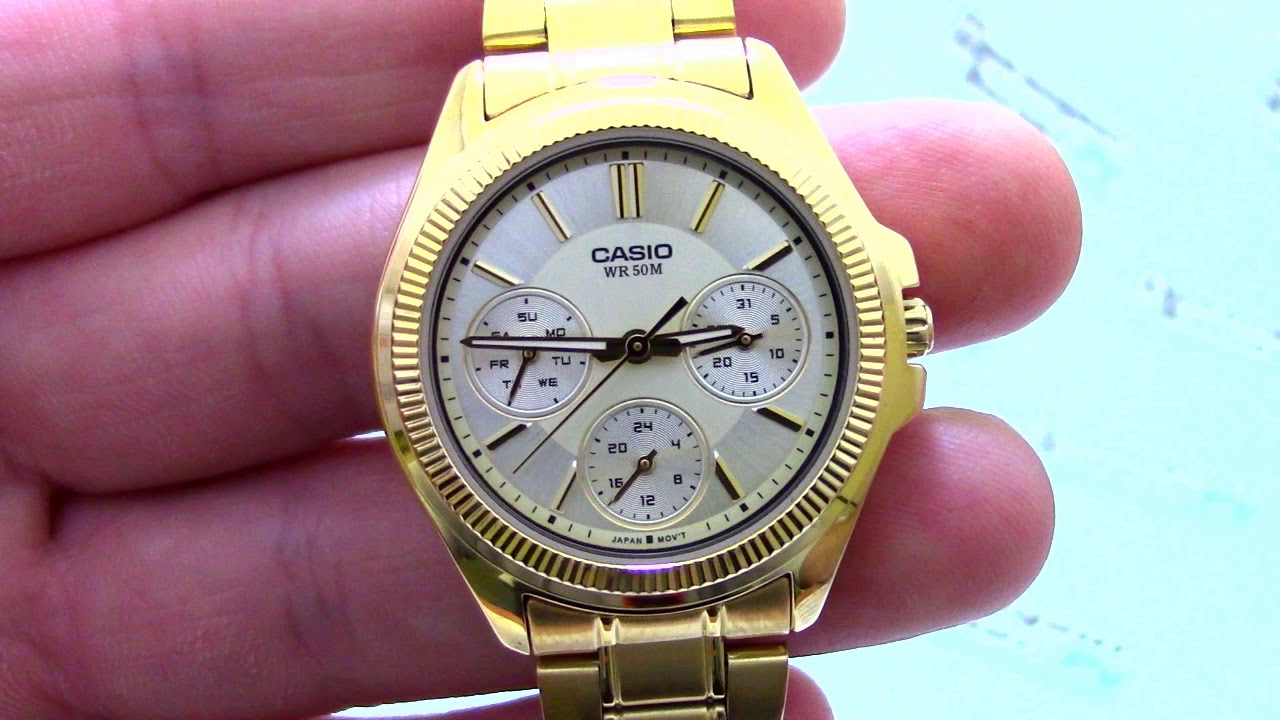 Khám phá đồng hồ Casio LTP-2088G-9AVDF