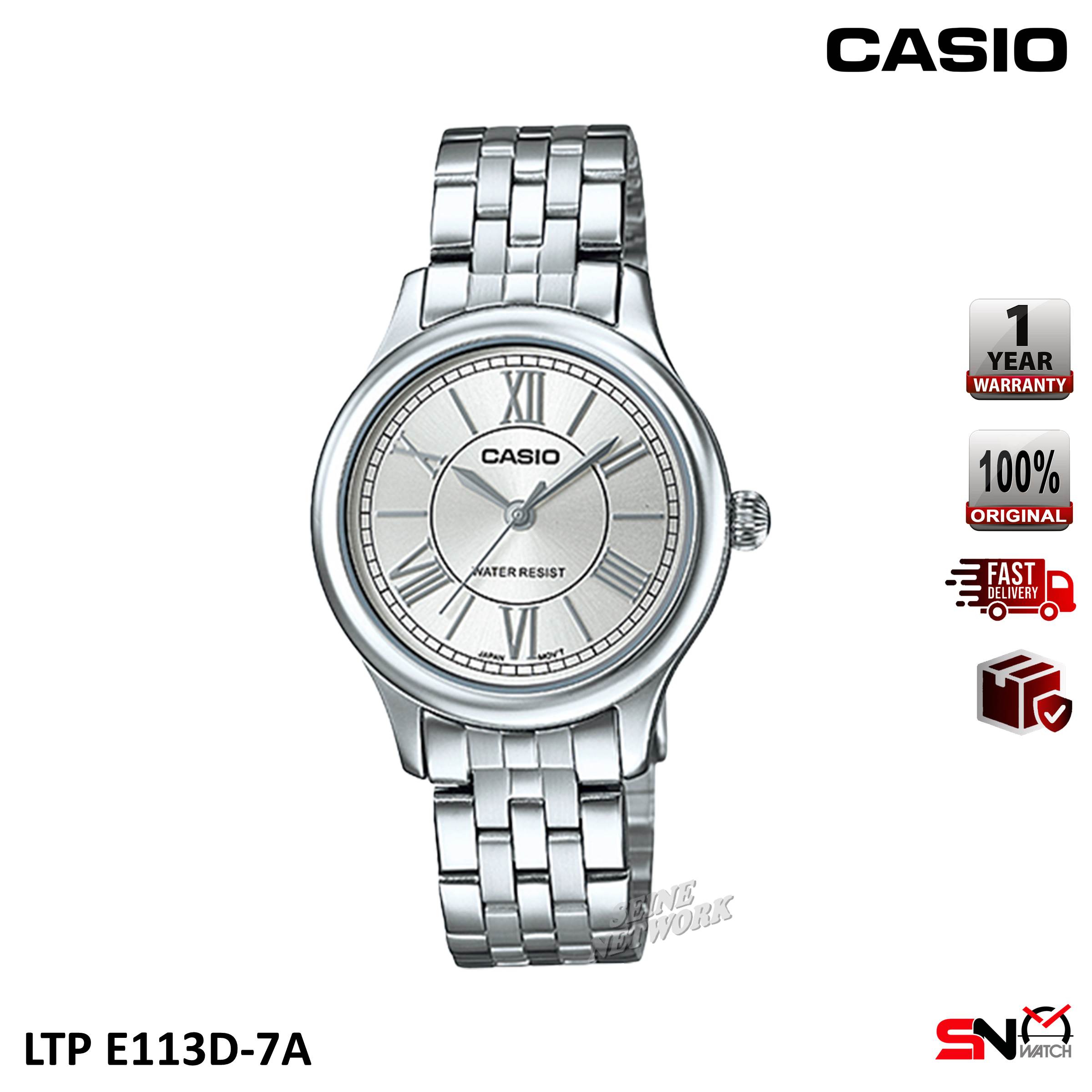 Khám phá đồng hồ Casio LTP-E113D-7ADF