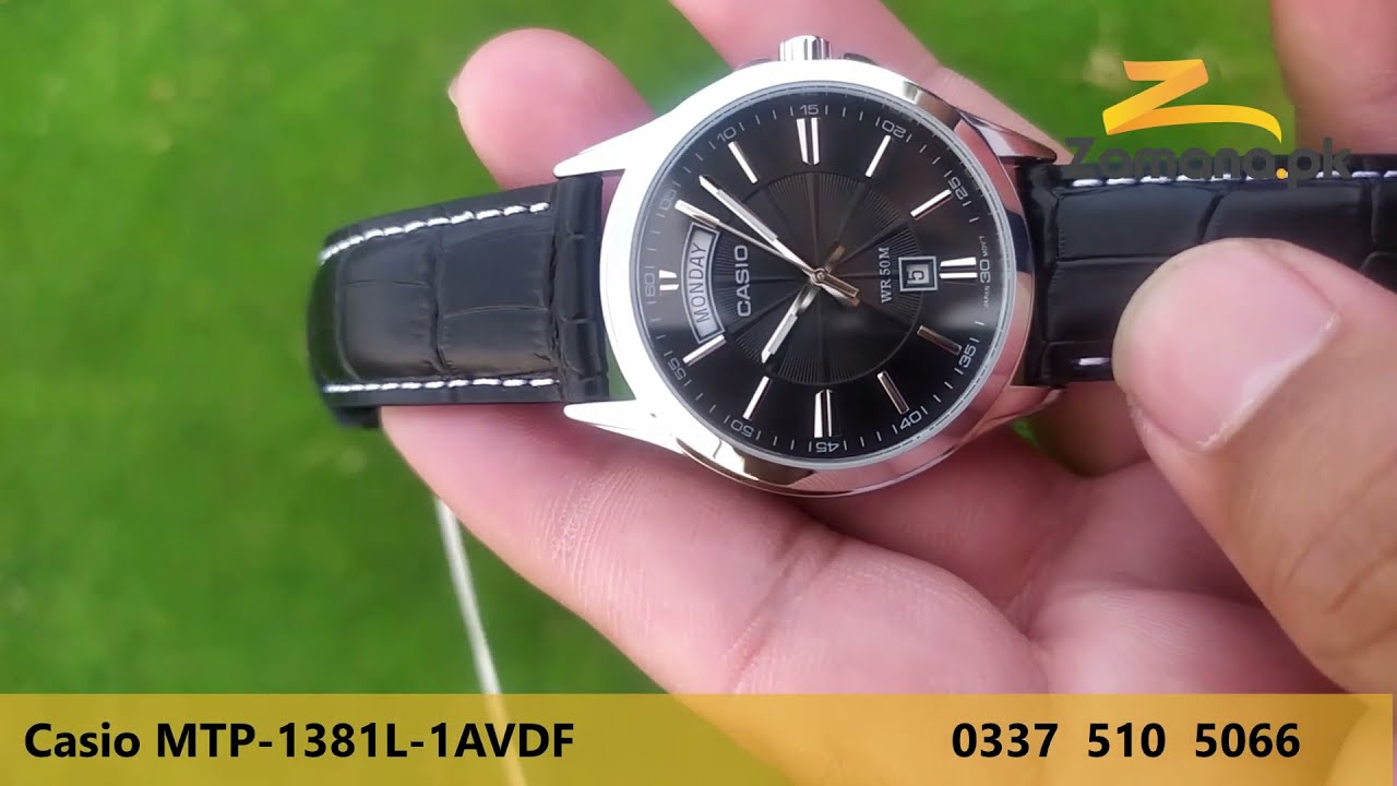 Khám phá đồng hồ Casio MTP-1381L-1AVDF