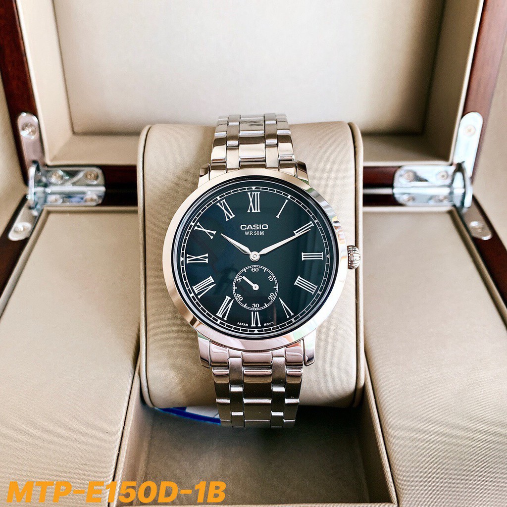 Khám phá đồng hồ Casio MTP-E150D-1BVDF