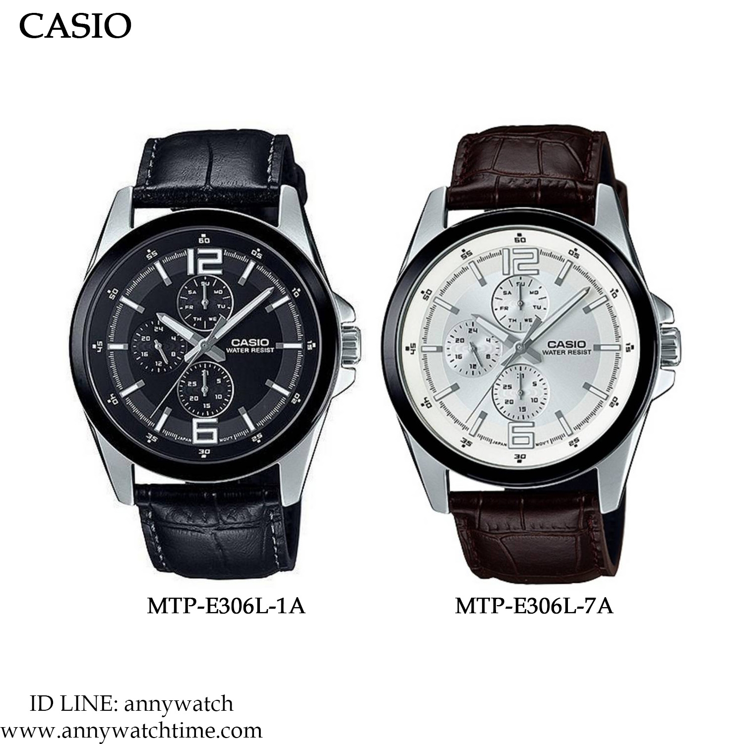Khám phá đồng hồ Casio MTP-E306L-7ADF