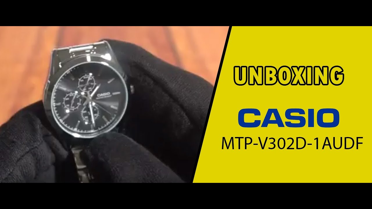 Khám phá đồng hồ Casio MTP-V302D-1AUDF