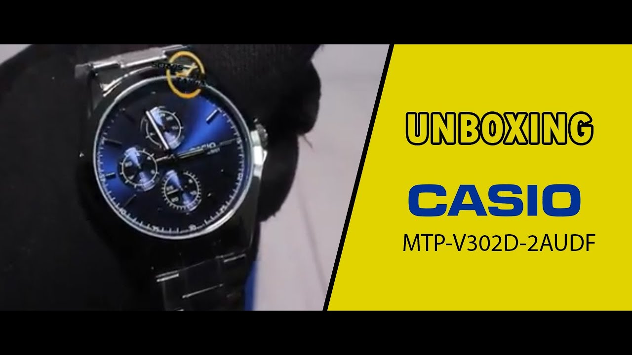 Khám phá đồng hồ Casio MTP-V302D-2AUDF