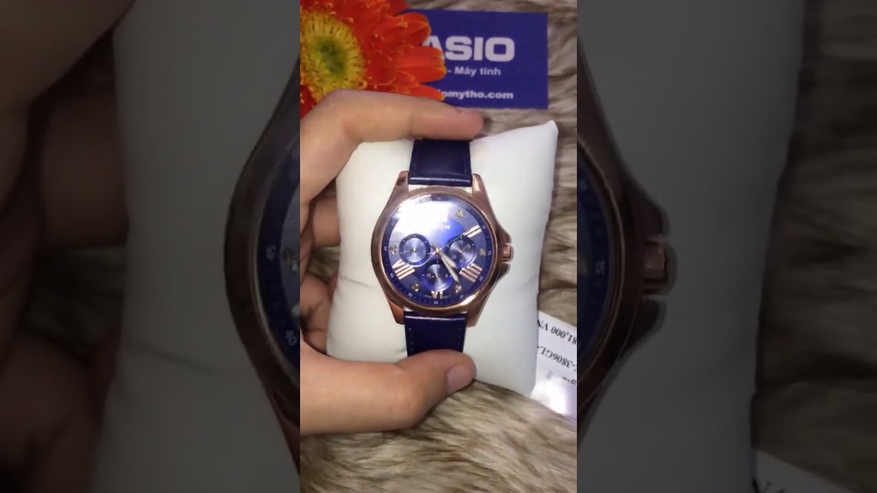 Khám phá đồng hồ Casio SHE-3806GL-2AUDR