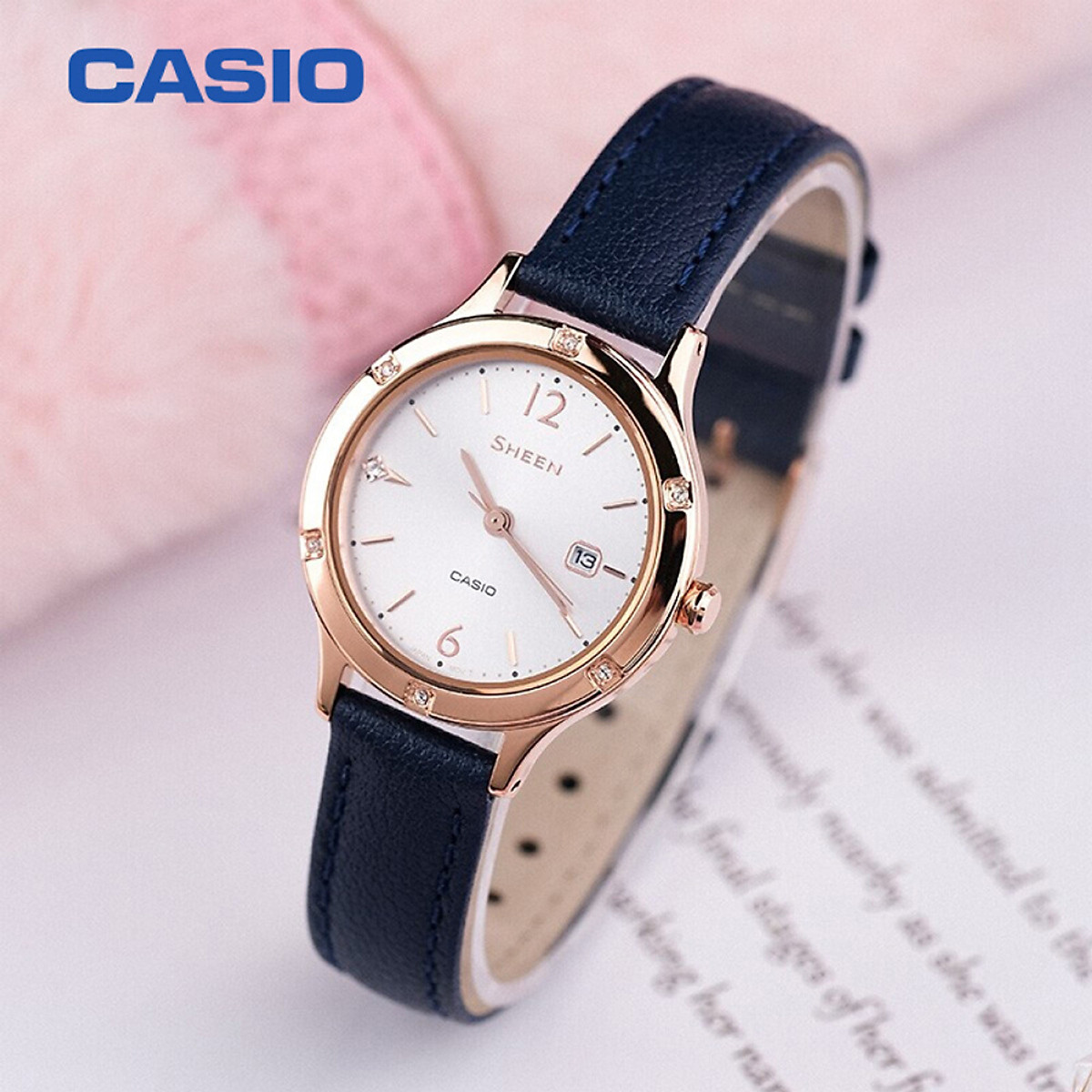 Khám phá đồng hồ Casio SHE-4533PGL-7BUDF
