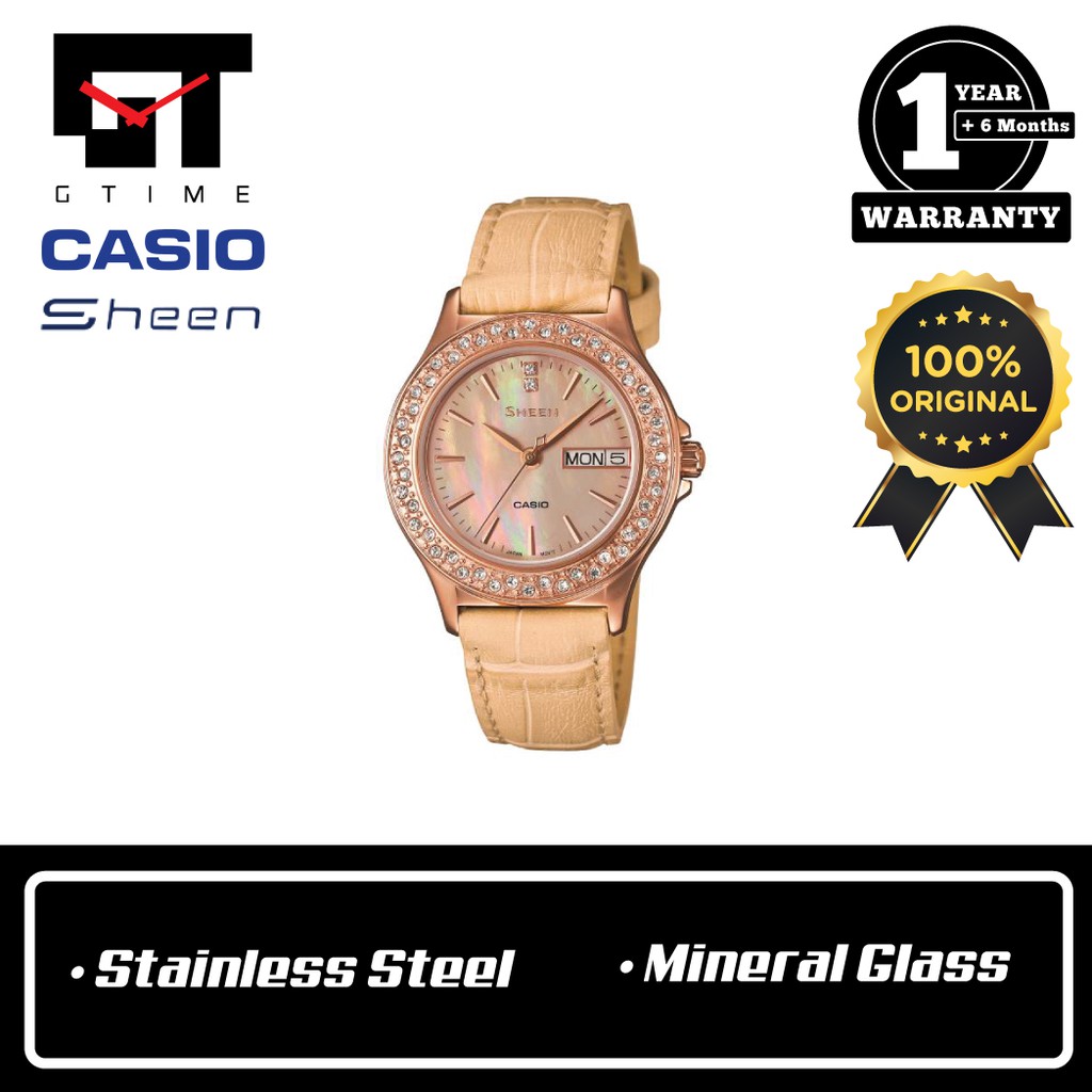 Khám phá đồng hồ Casio SHE-4800GL-9AUDR