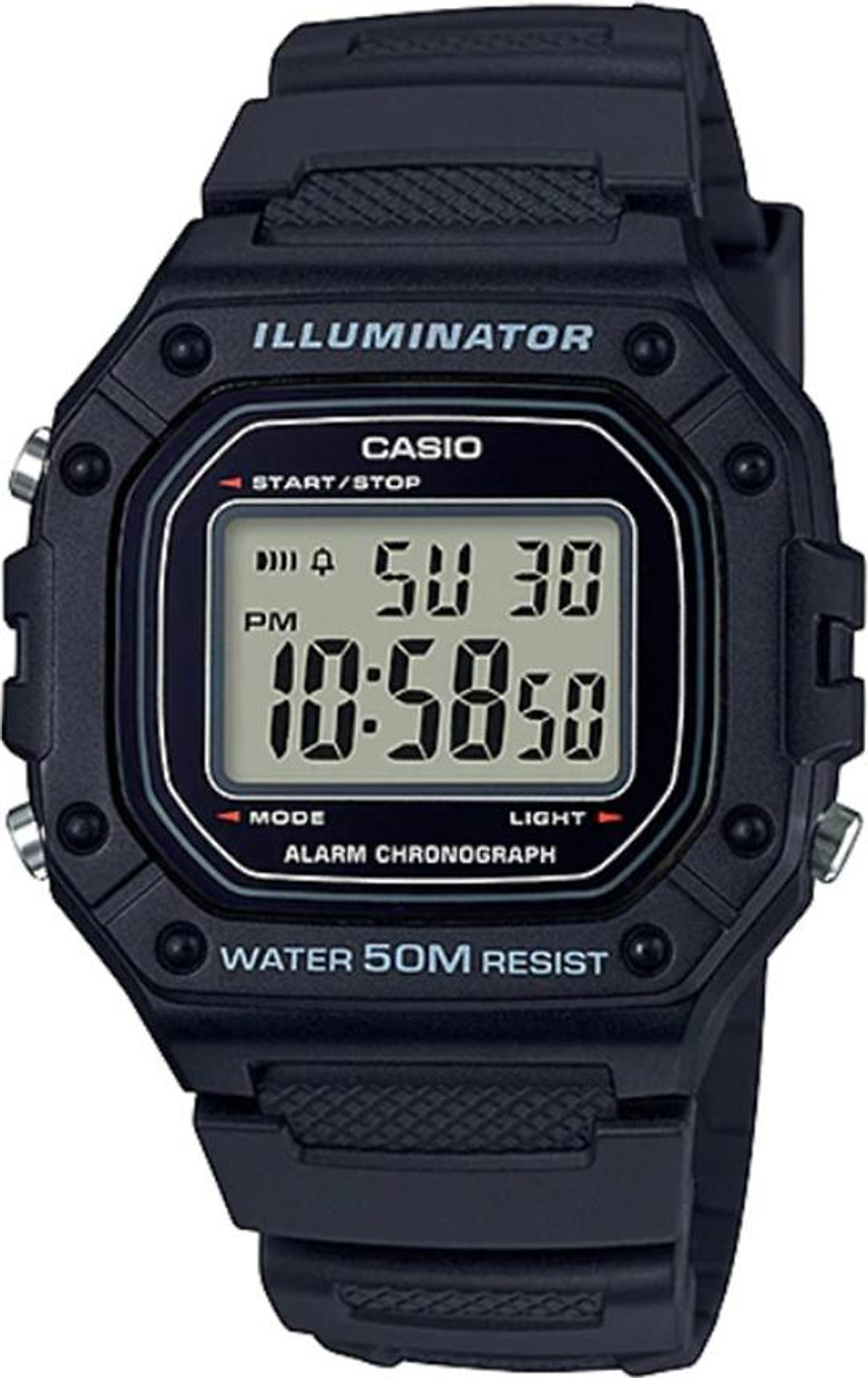 Khám phá đồng hồ Casio W-218H-1AVDF
