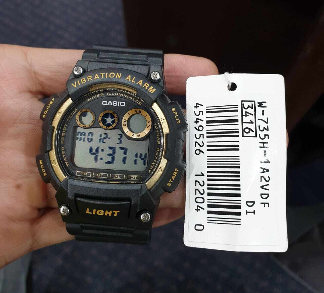 Khám phá đồng hồ Casio W-735H-1A2VDF