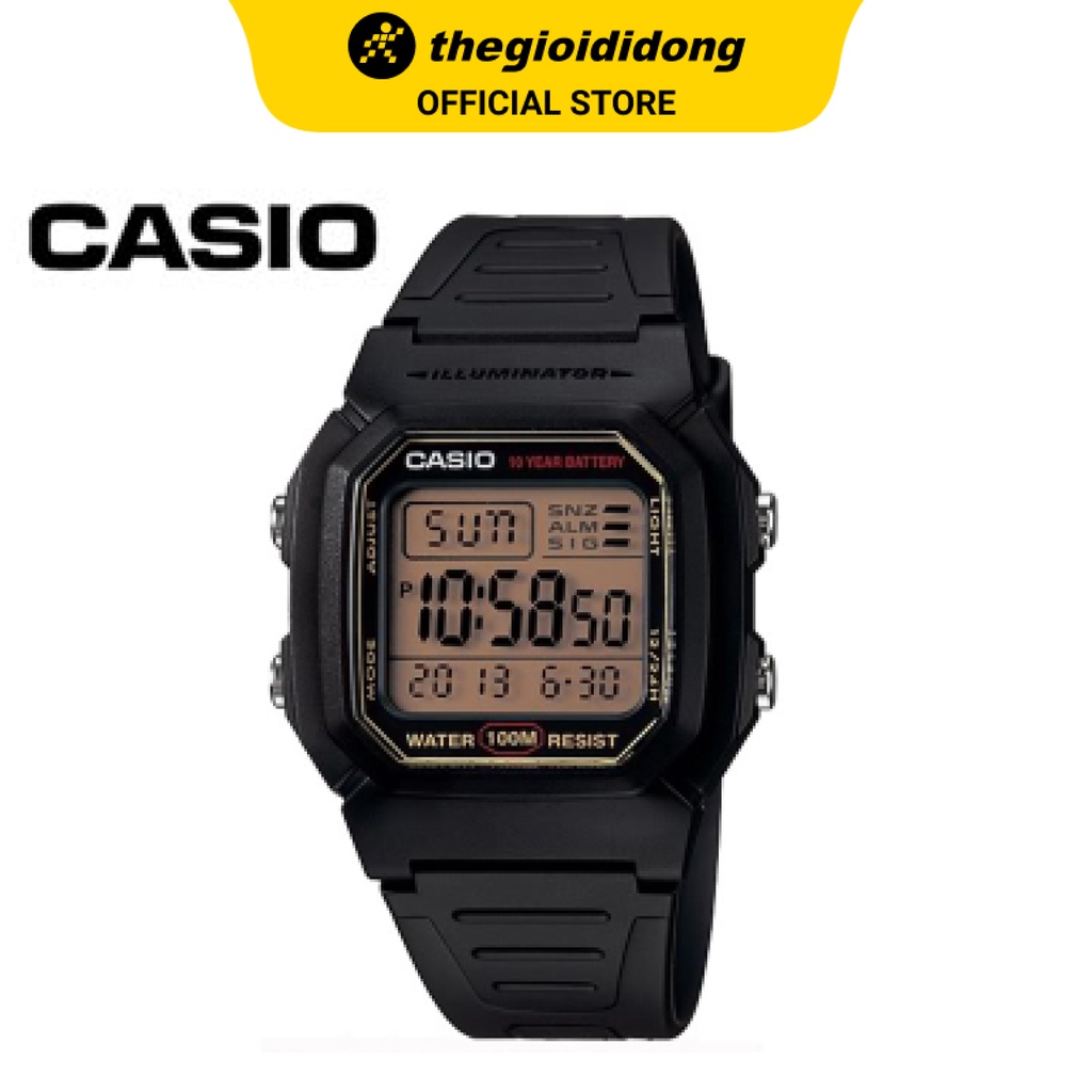 Khám phá đồng hồ Casio W-800HG-9AVDF