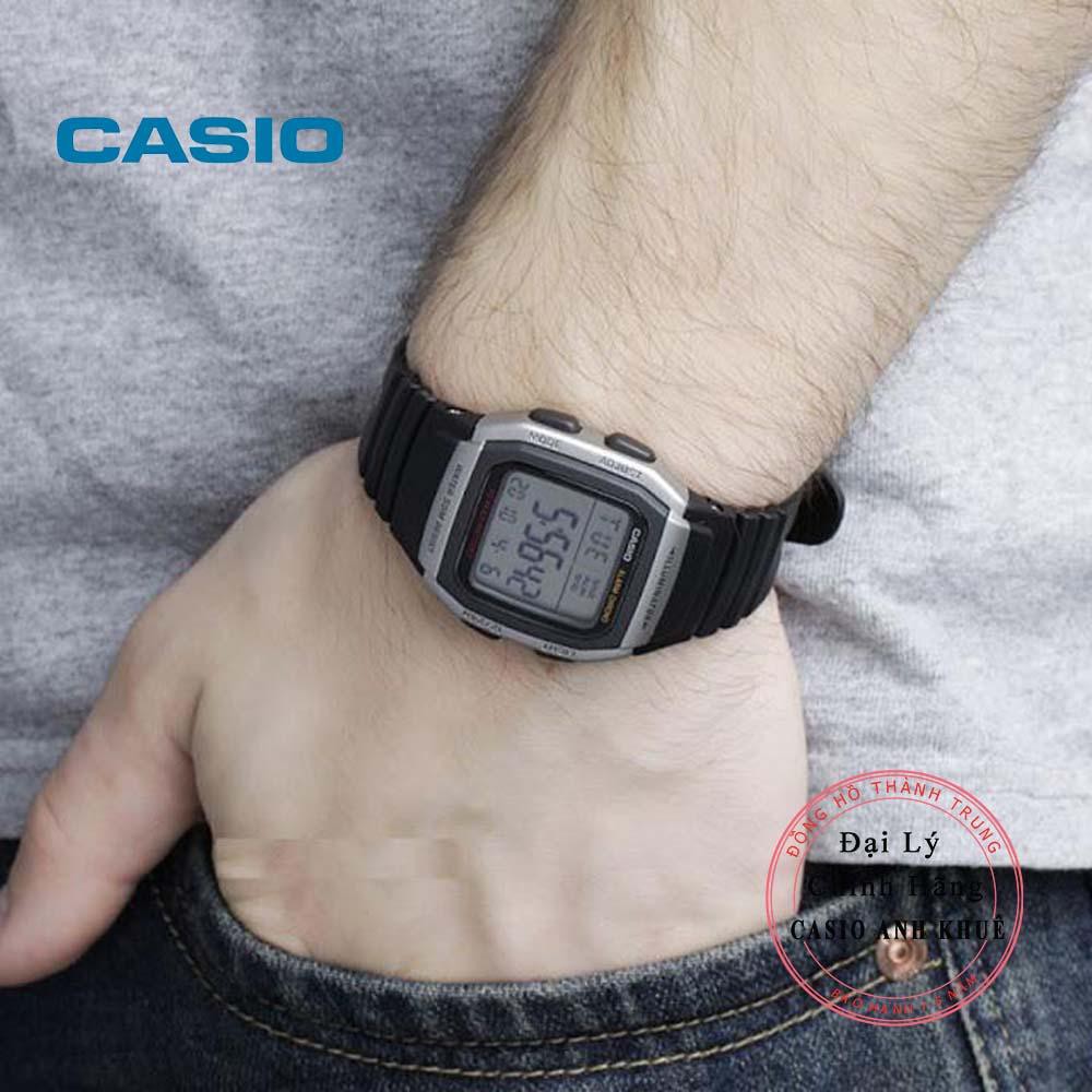 Khám phá đồng hồ Casio W-96H-1AVDF