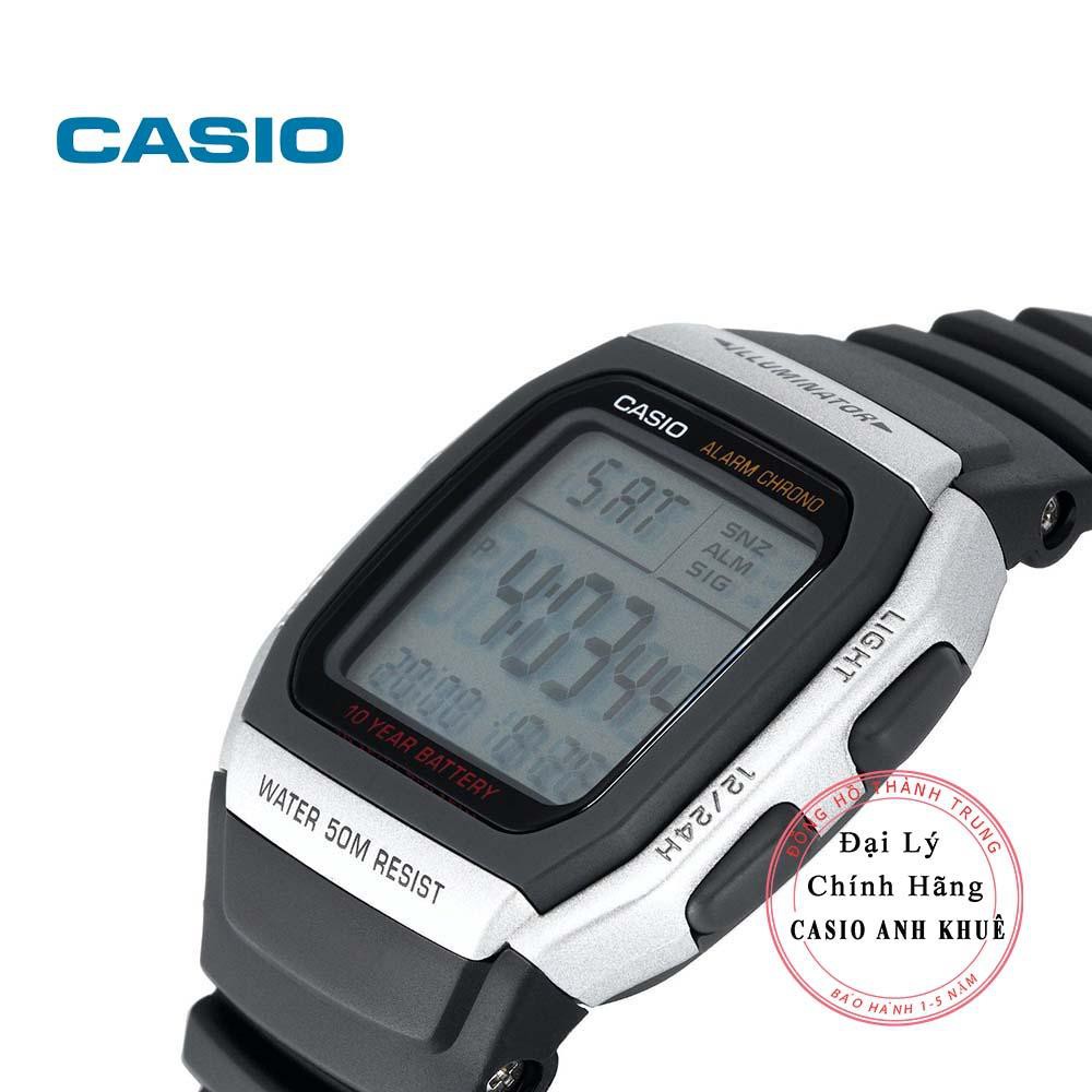 Khám phá đồng hồ Casio W-96H-1AVDF