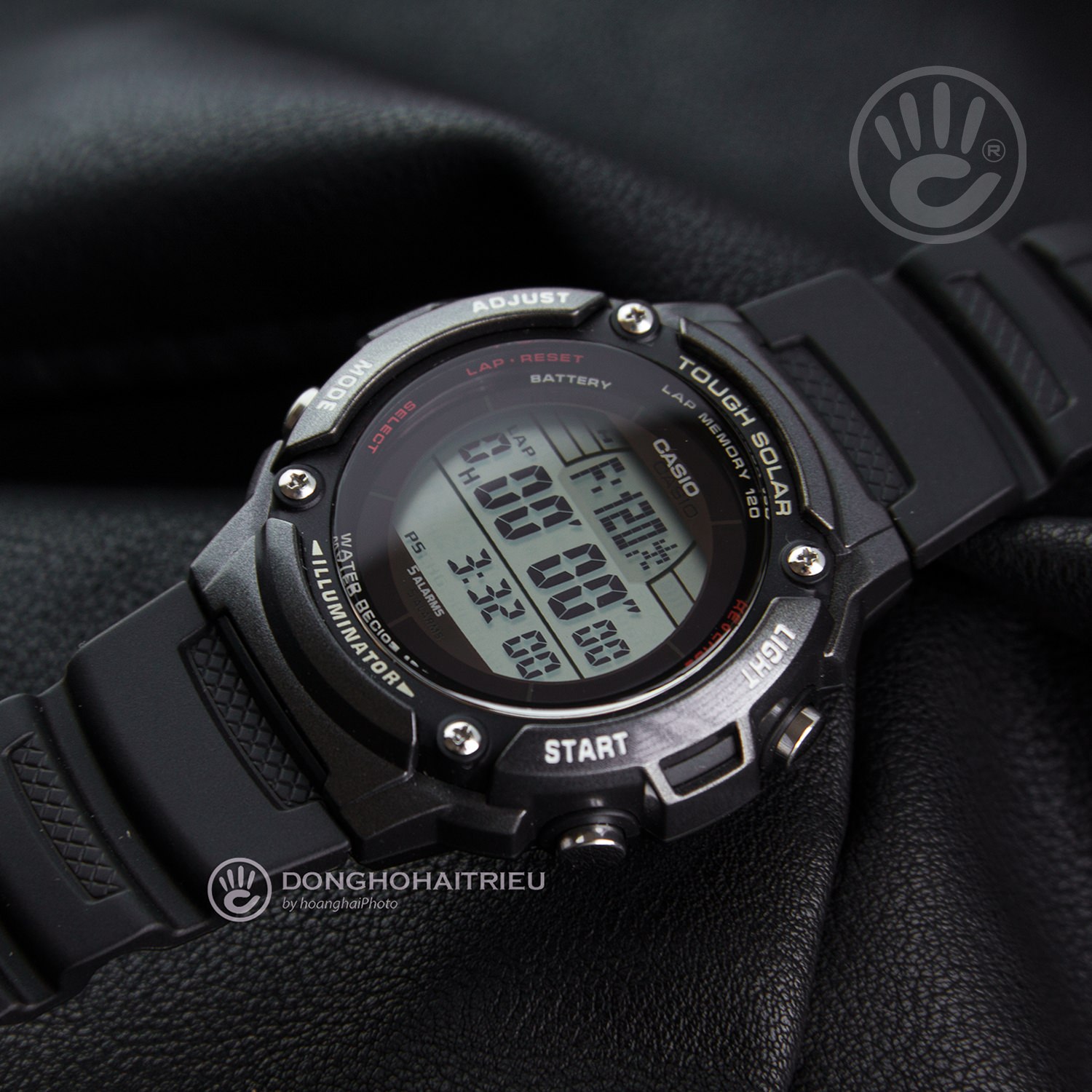 Khám phá đồng hồ Casio W-S200H-1BVDF